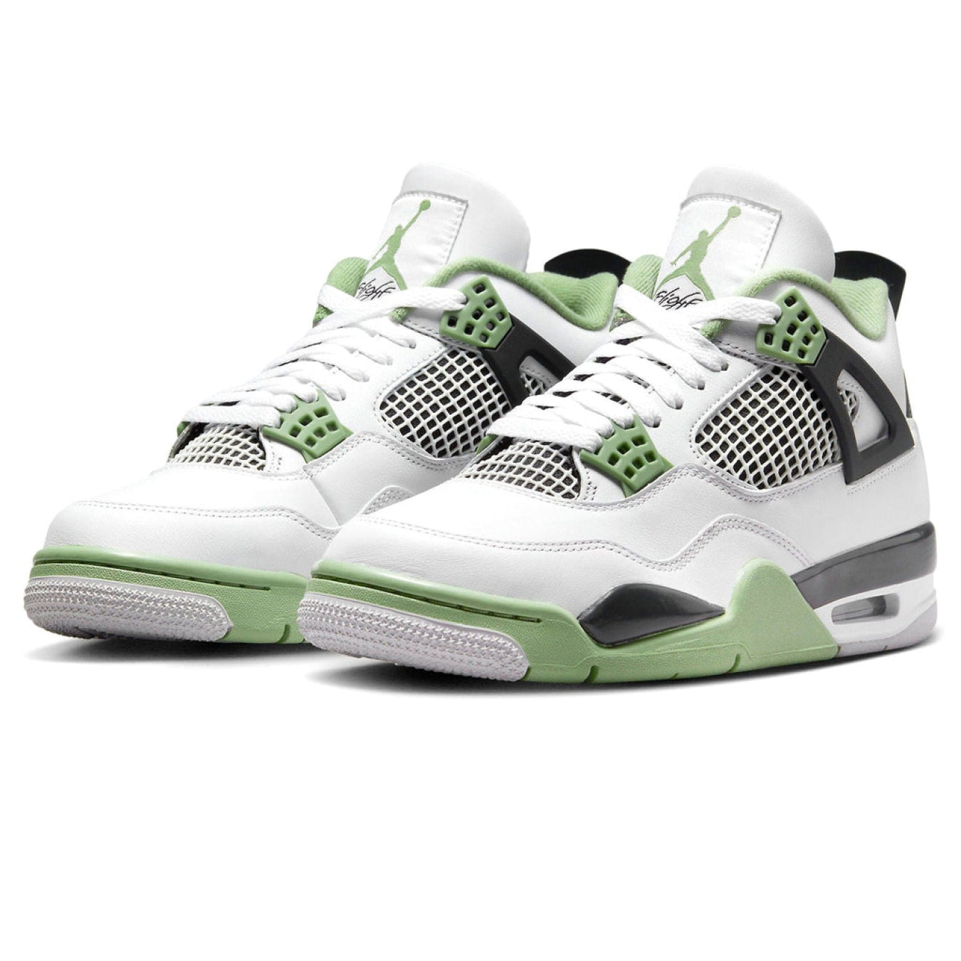 Air Jordan 4 Retro Wmns 'Seafoam' - Streetwear Fashion - thesclo.com