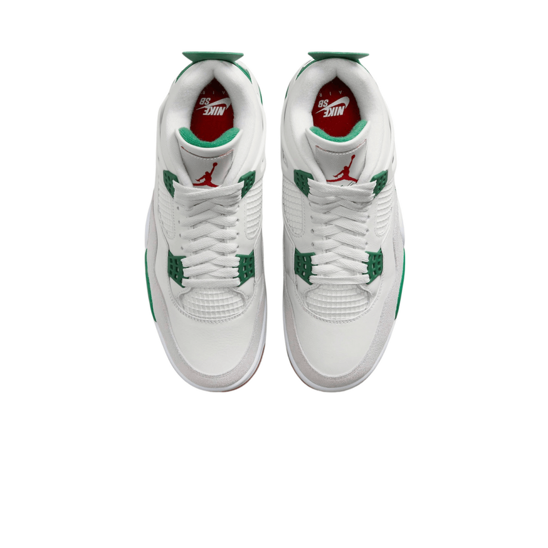 Air Jordan 4 Retro x Nike SB 'Pine Green' - Streetwear Fashion - thesclo.com