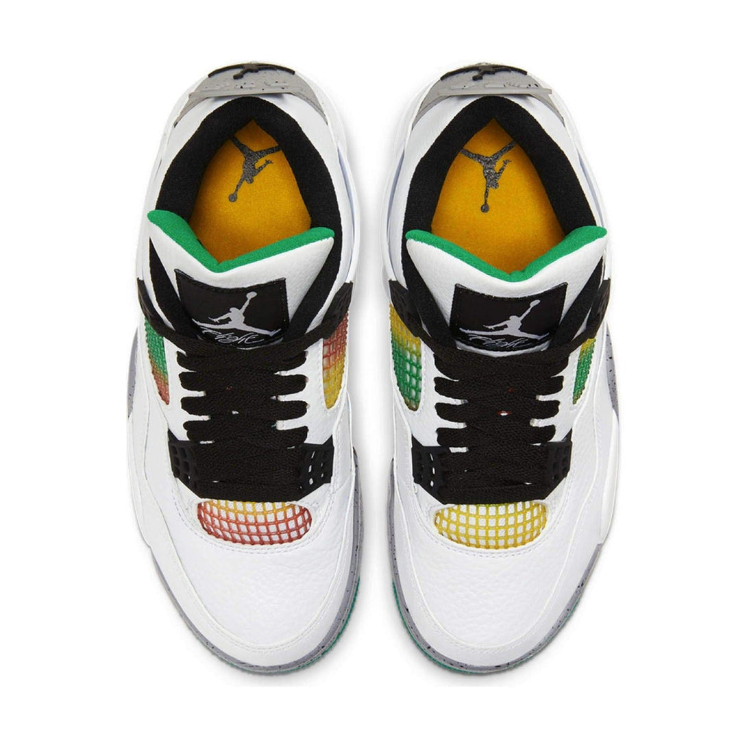 Air Jordan 4 Wmns Retro 'Rasta' - Streetwear Fashion - thesclo.com