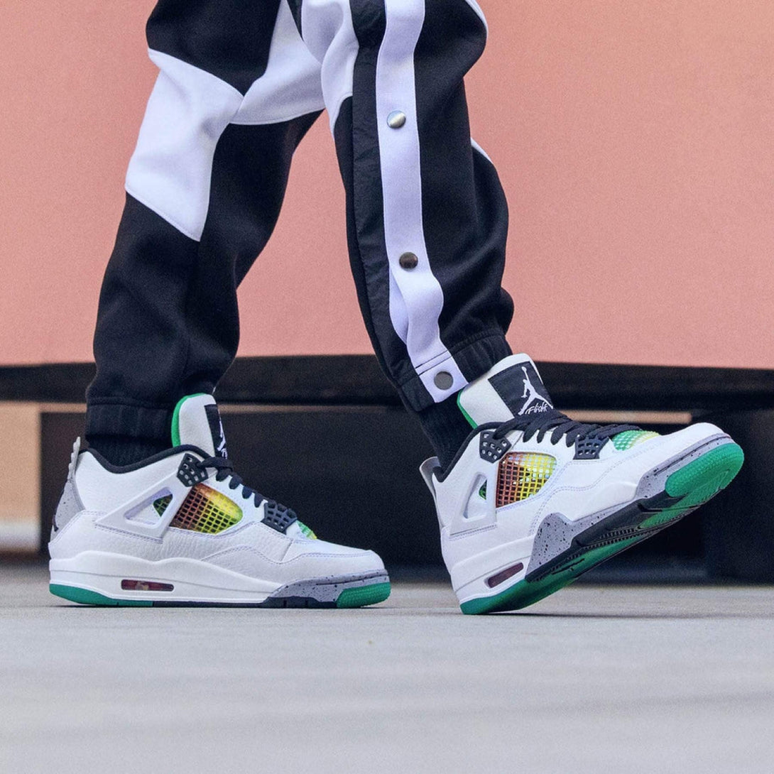 Air Jordan 4 Wmns Retro 'Rasta' - Streetwear Fashion - thesclo.com