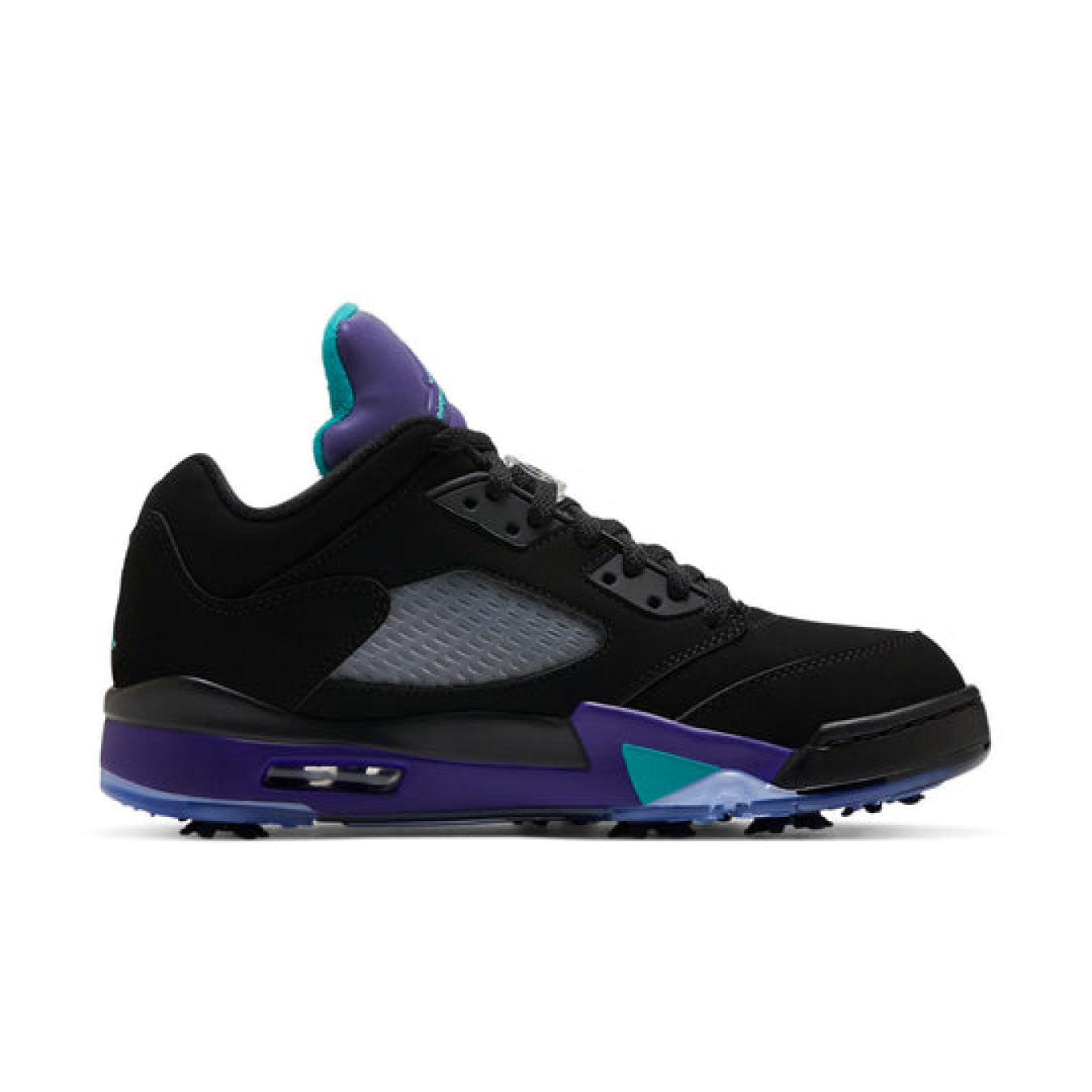 Air Jordan 5 Low Golf 'Black Grape' - Streetwear Fashion - thesclo.com