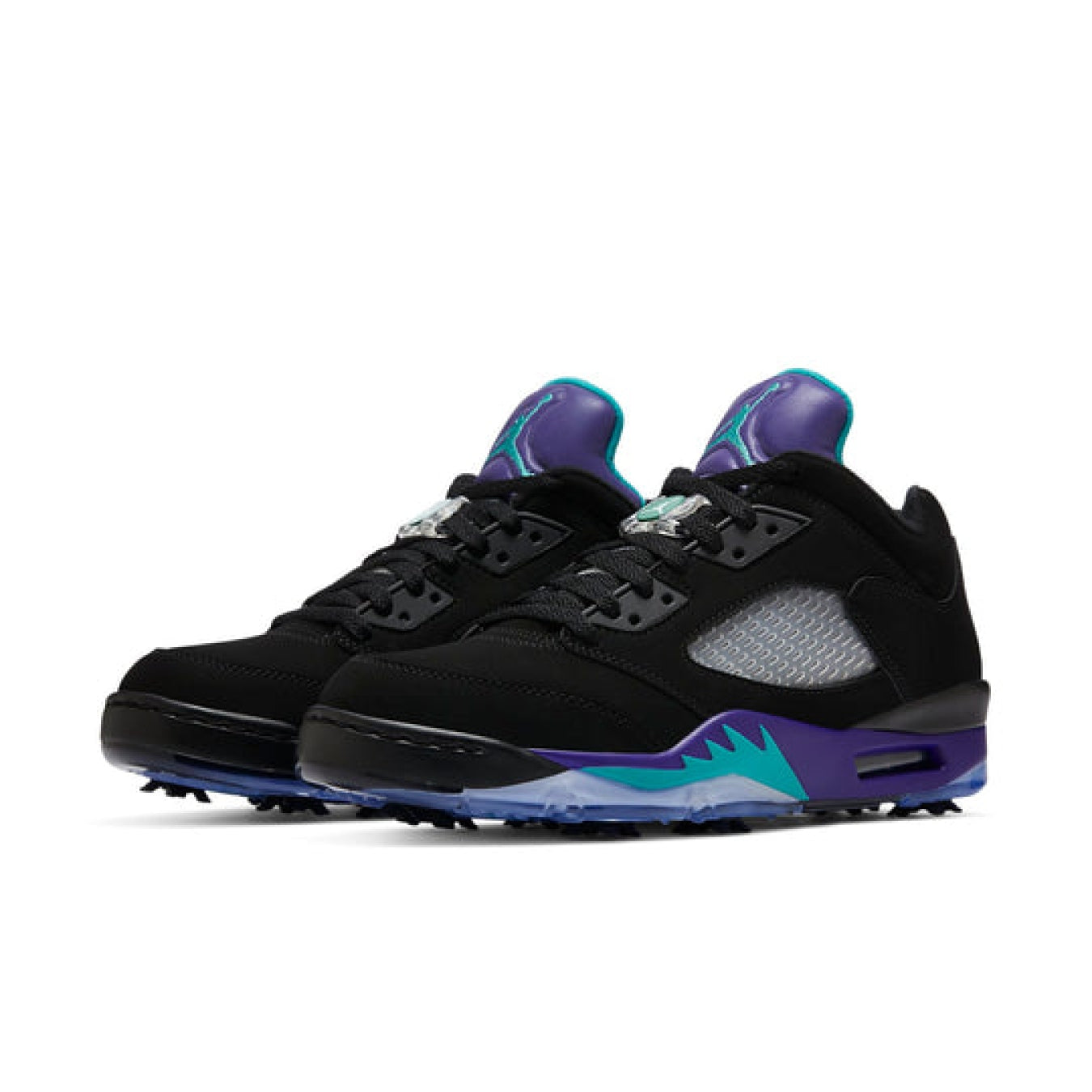 Air Jordan 5 Low Golf 'Black Grape' - Streetwear Fashion - thesclo.com