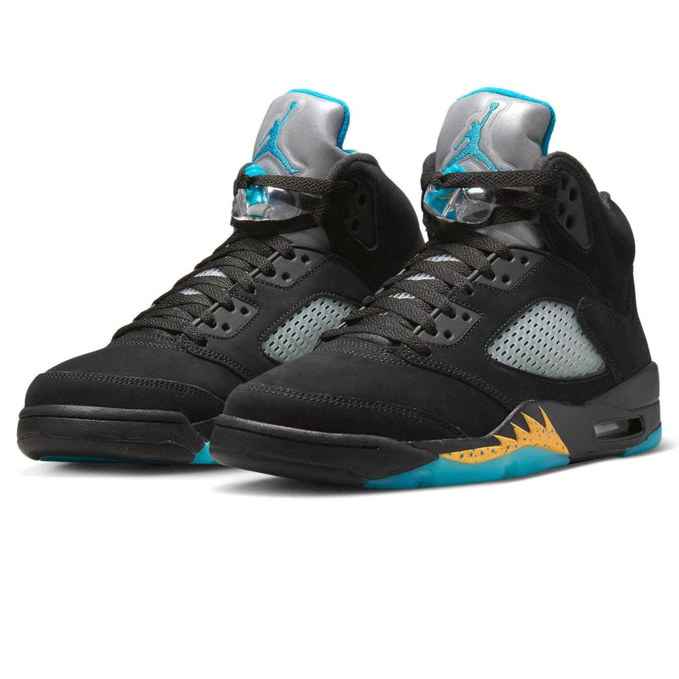 Air Jordan 5 Retro 'Aqua' - Streetwear Fashion - thesclo.com