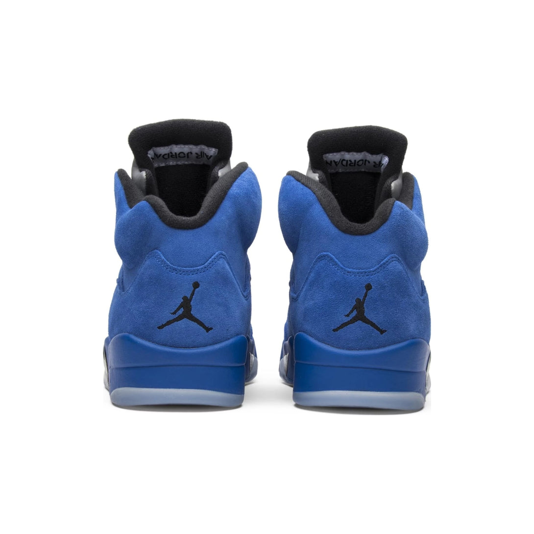 Air Jordan 5 Retro 'Blue Suede' - Streetwear Fashion - thesclo.com