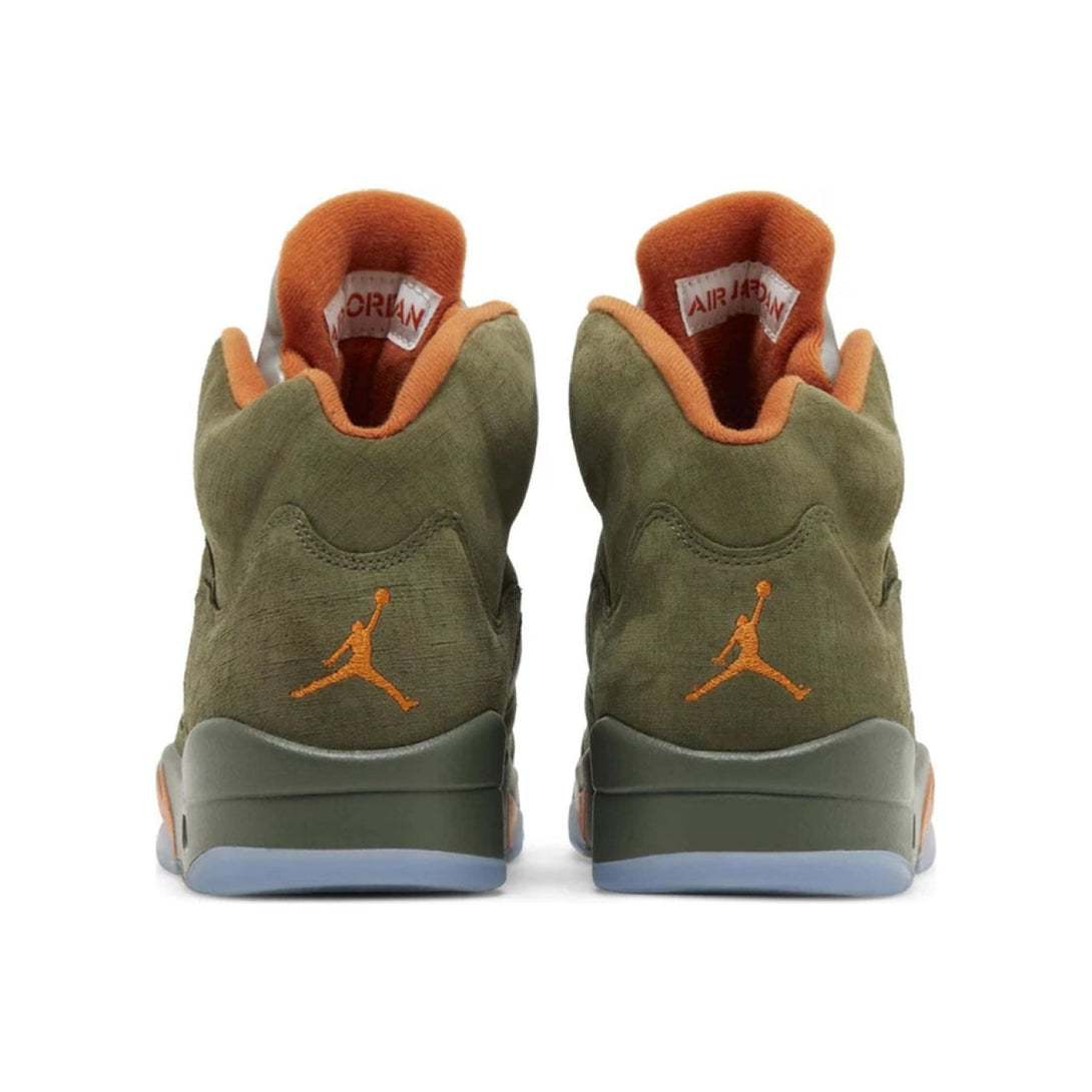 Air Jordan 5 Retro 'Olive' - Streetwear Fashion - thesclo.com