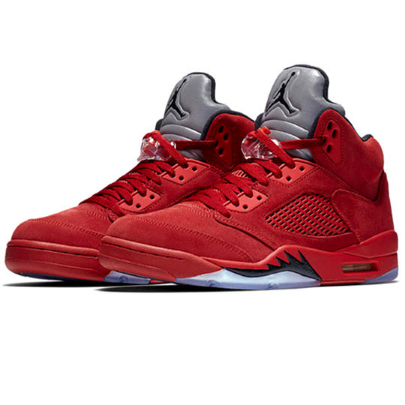 Air Jordan 5 Retro 'Red Suede' - Streetwear Fashion - thesclo.com