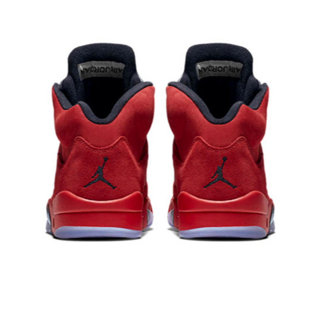 Air Jordan 5 Retro 'Red Suede' - Streetwear Fashion - thesclo.com