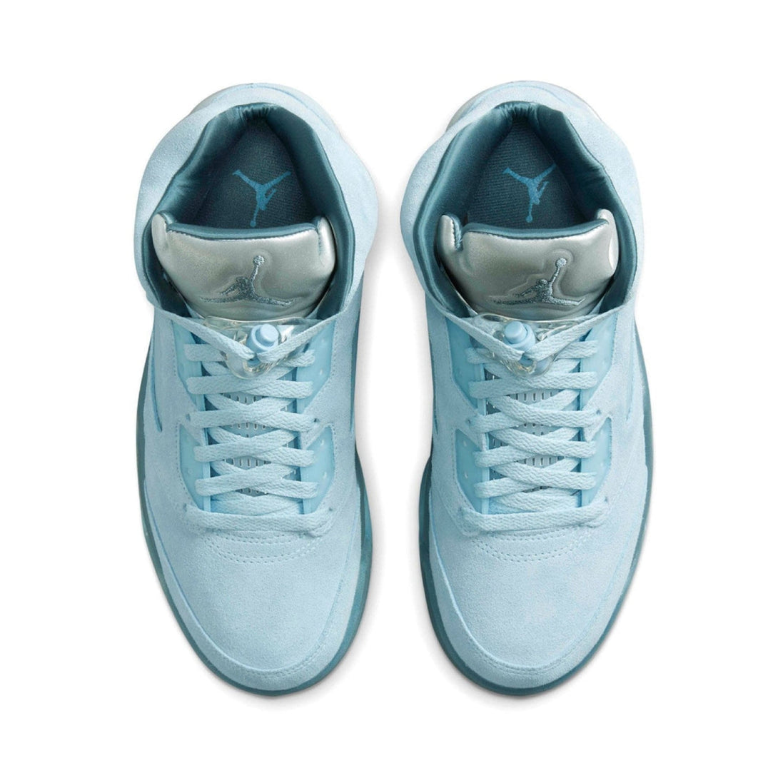 Air Jordan 5 Retro Wmns 'Blue Bird' - Streetwear Fashion - thesclo.com