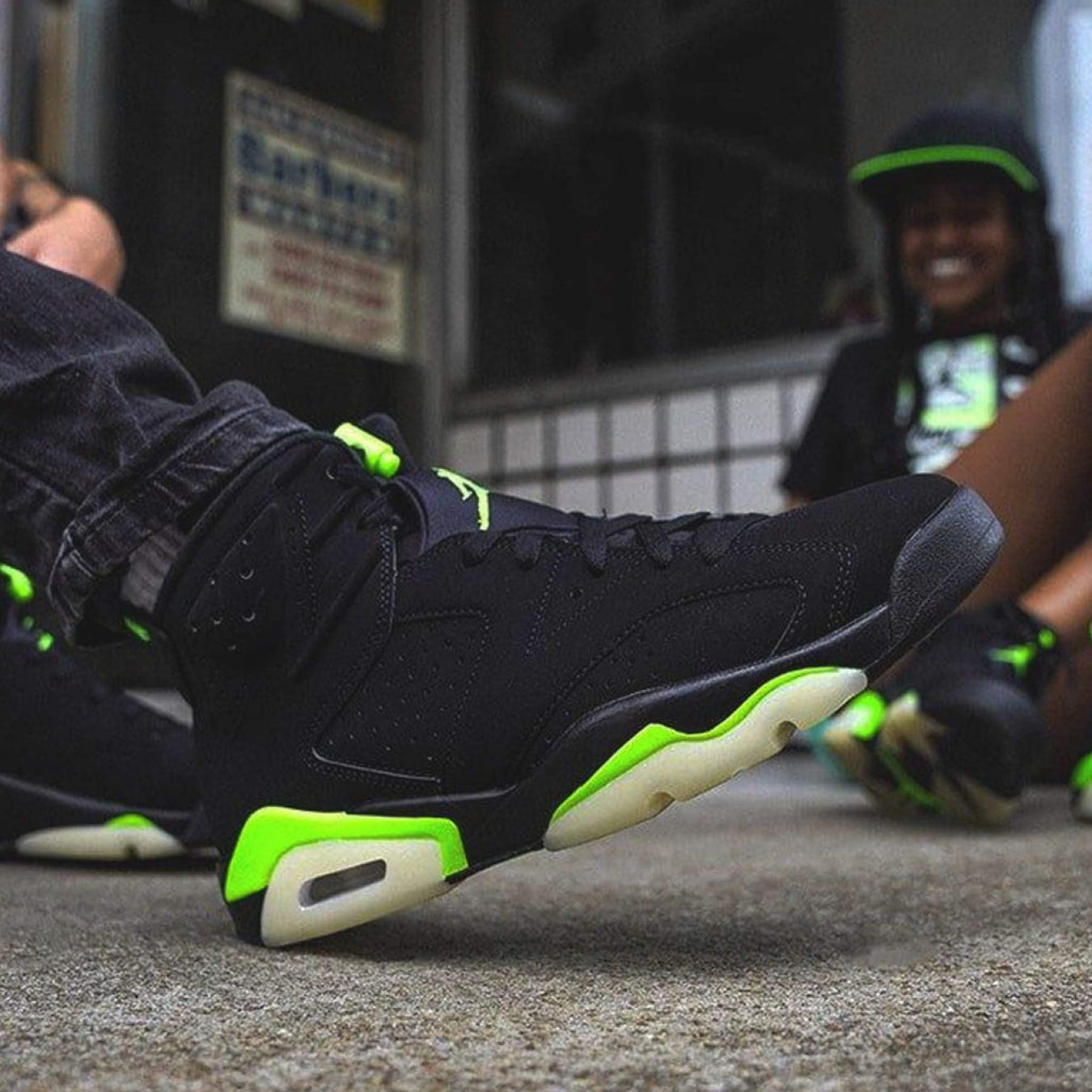 Air Jordan 6 Retro 'Electric Green' - Streetwear Fashion - thesclo.com