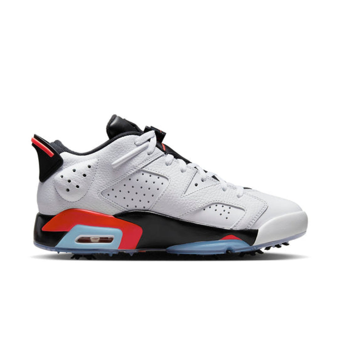 Air Jordan 6 Retro Low Golf 'White Infrared' - Streetwear Fashion - thesclo.com