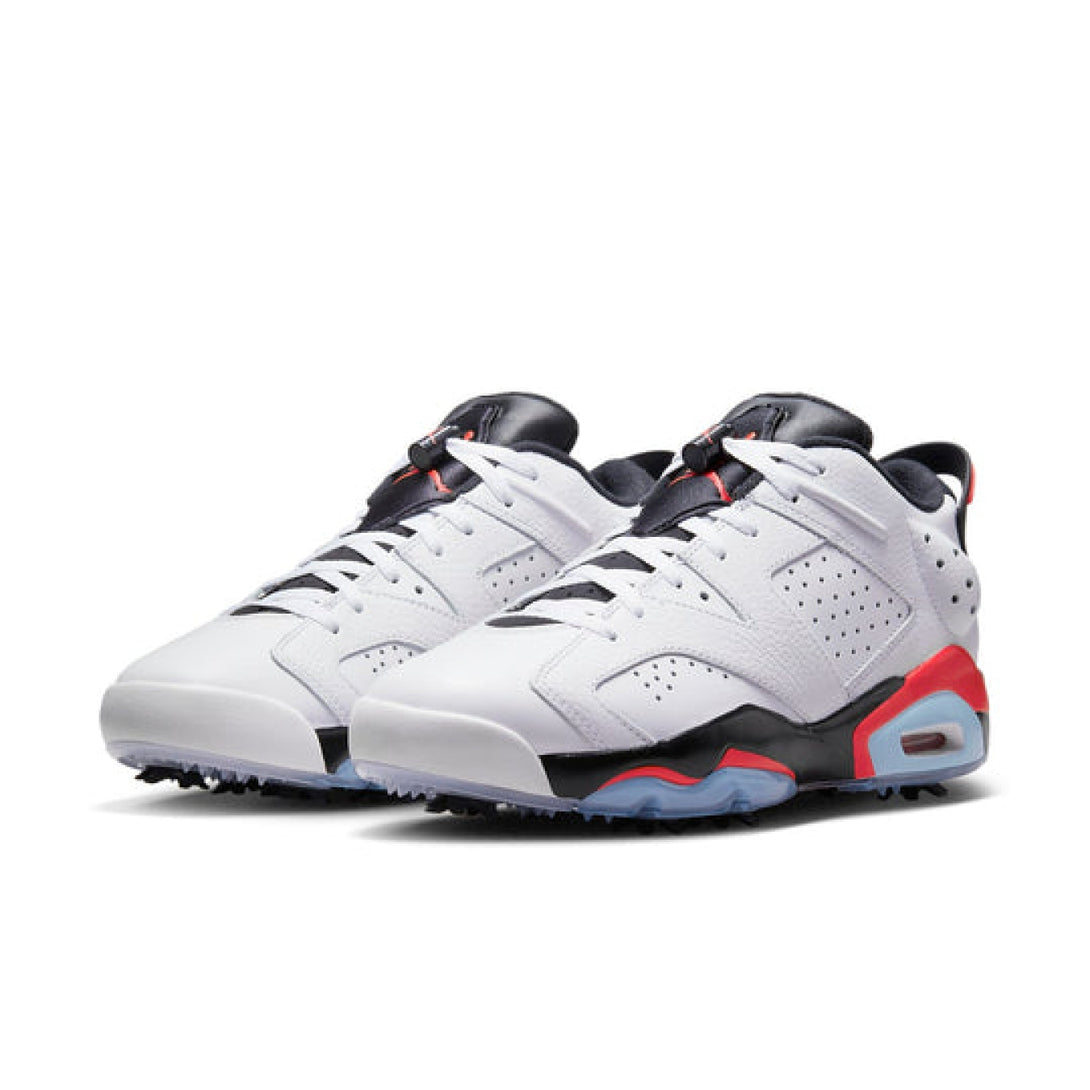 Air Jordan 6 Retro Low Golf 'White Infrared' - Streetwear Fashion - thesclo.com