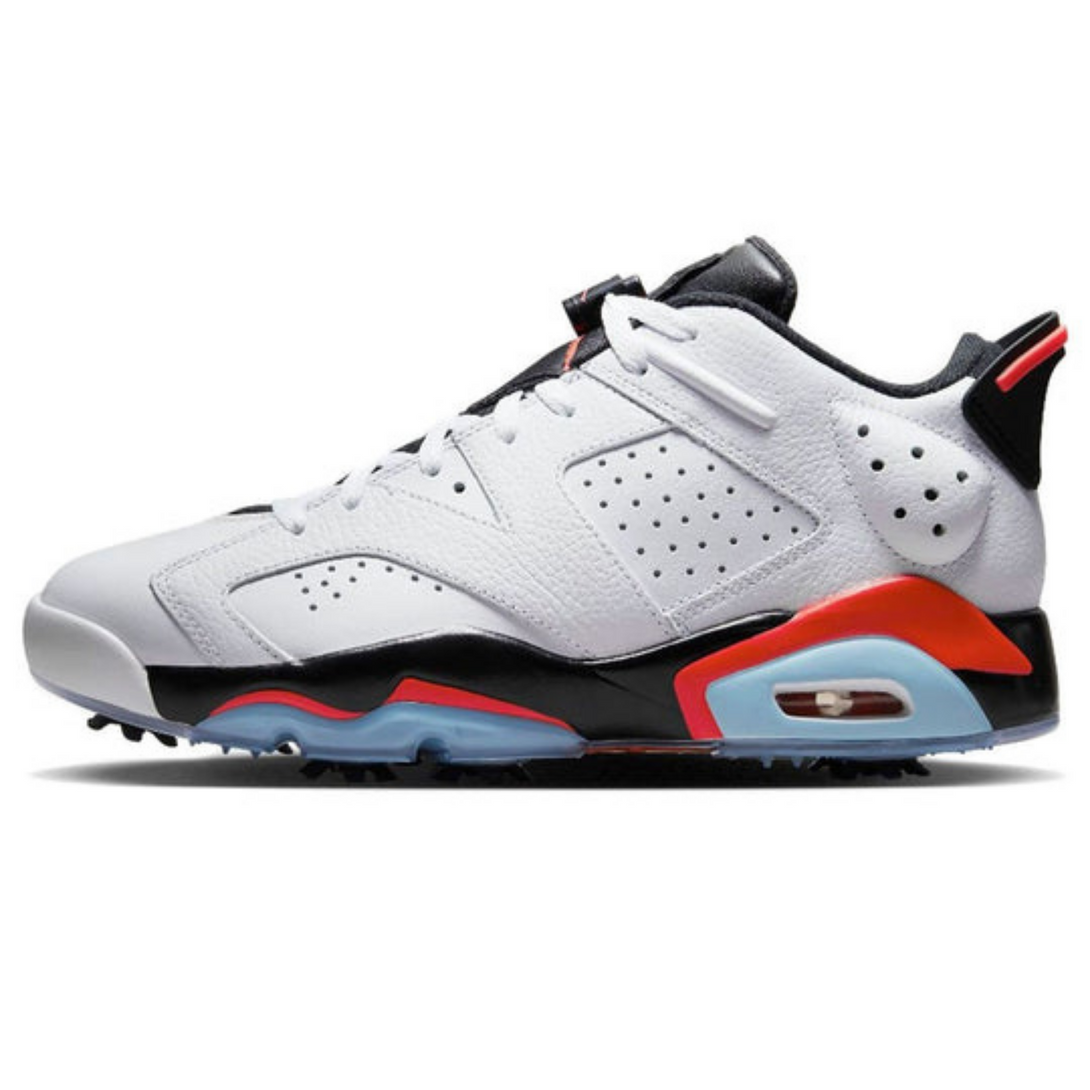 Air Jordan 6 Retro Low Golf 'White Infrared' - Streetwear Fashion - thesclo.com