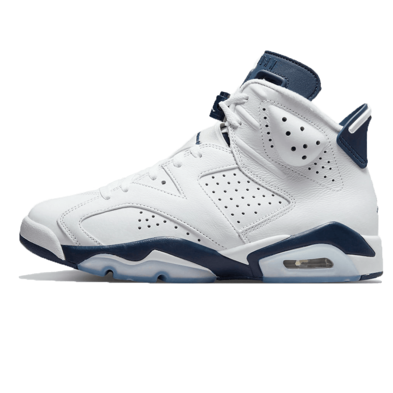 Air Jordan 6 Retro 'Midnight Navy' 2022 - Streetwear Fashion - thesclo.com