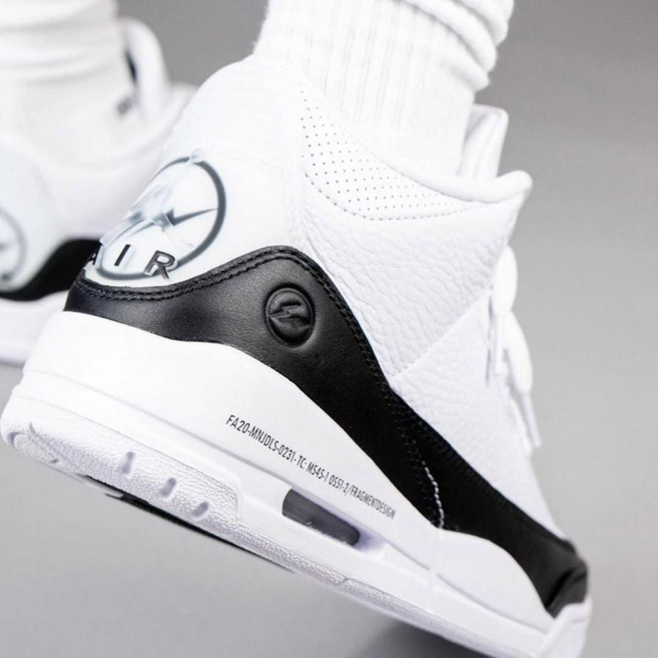 Fragment Design x Air Jordan 3 Retro SP 'White' - Streetwear Fashion - thesclo.com