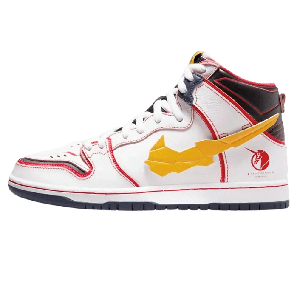 Gundam x Dunk High SB 'Project Unicorn - RX-0'- Streetwear Fashion - thesclo.com