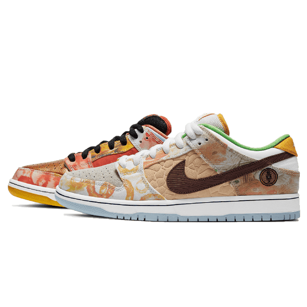 Jason Deng x Nike Dunk Low Pro SB 'Street Hawker'- Streetwear Fashion - thesclo.com