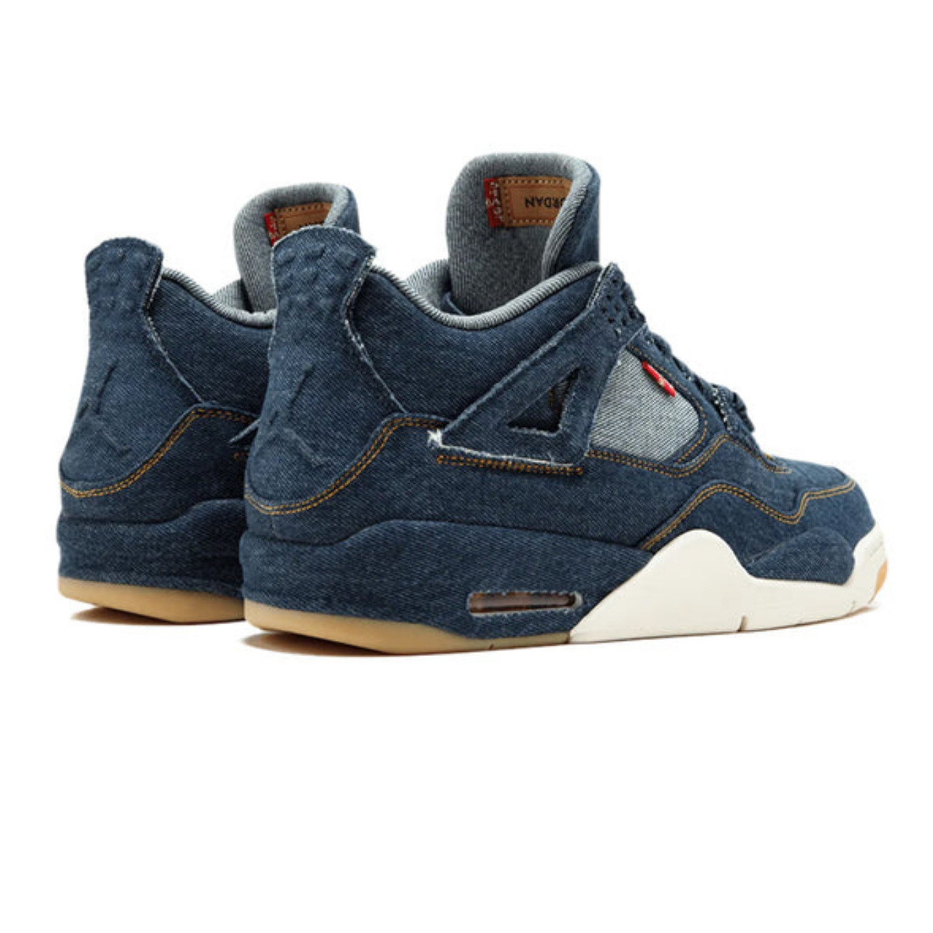 Levi's x Air Jordan 4 Retro 'Denim' - Streetwear Fashion - thesclo.com