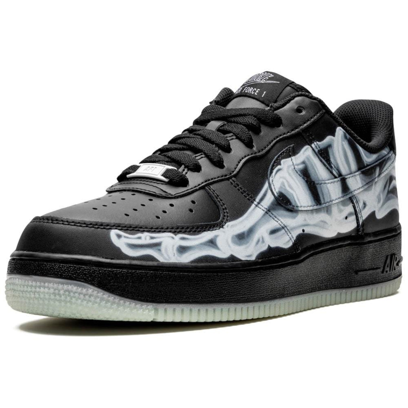 Nike Air Force 1 '07 QS 'Black Skeleton' - Streetwear Fashion - thesclo.com