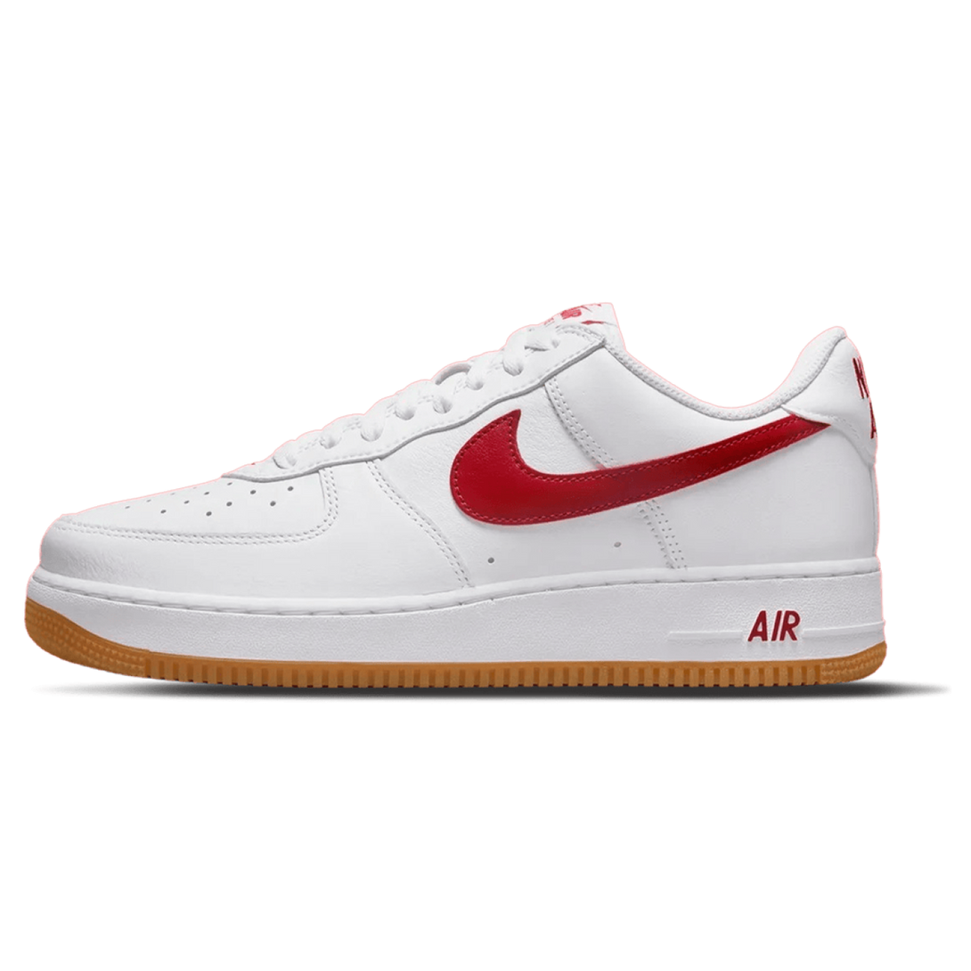 Nike Air Force 1 Low 'Colour of the Month - White University Red' - Streetwear Fashion - thesclo.com