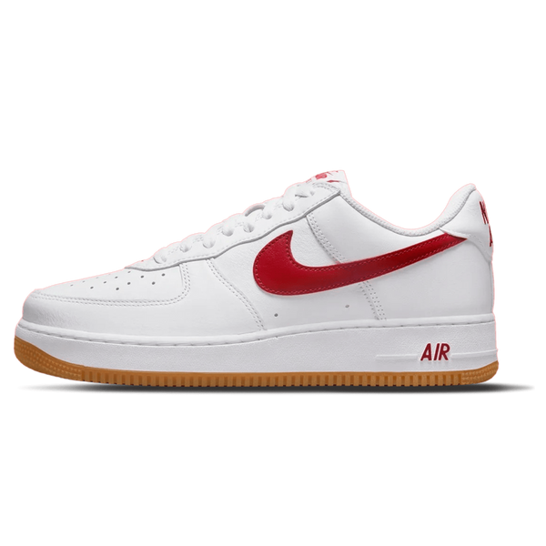 Nike Air Force 1 Low 'Colour of the Month - White University Red' - Streetwear Fashion - thesclo.com