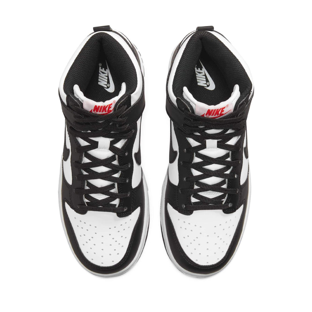 Nike Dunk High GS 'Black White'- Streetwear Fashion - thesclo.com