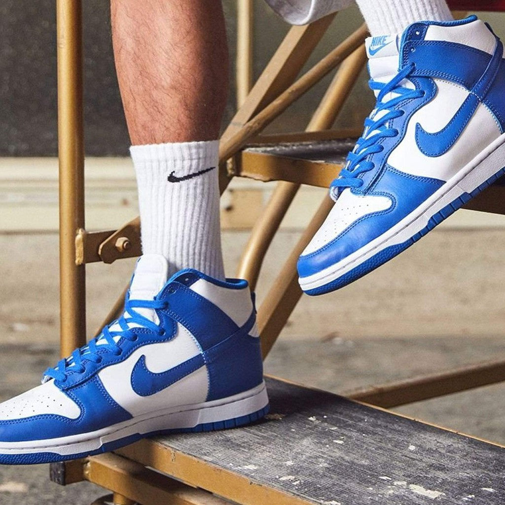 Nike Dunk High 'Kentucky' 2021- Streetwear Fashion - thesclo.com