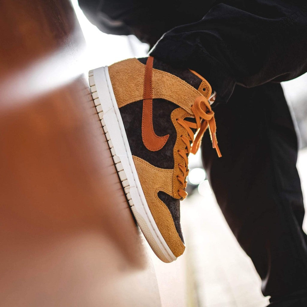 Nike Dunk High Premium 'Dark Russet'- Streetwear Fashion - thesclo.com