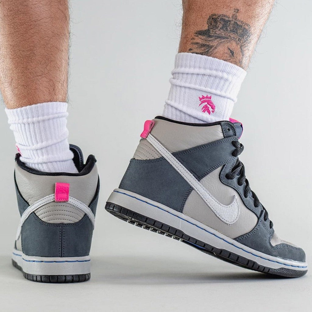 Nike Dunk High Pro SB 'Medium Grey'- Streetwear Fashion - thesclo.com