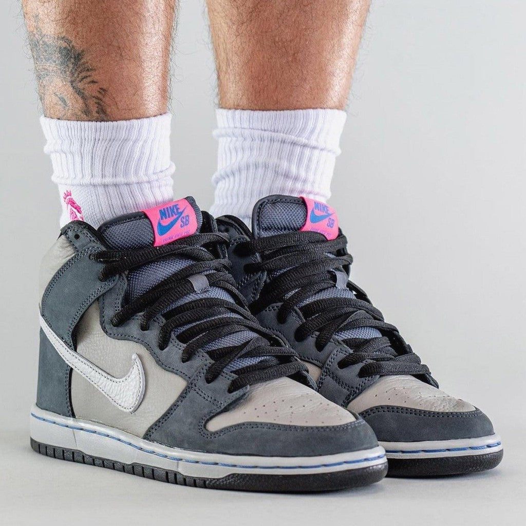 Nike Dunk High Pro SB 'Medium Grey'- Streetwear Fashion - thesclo.com