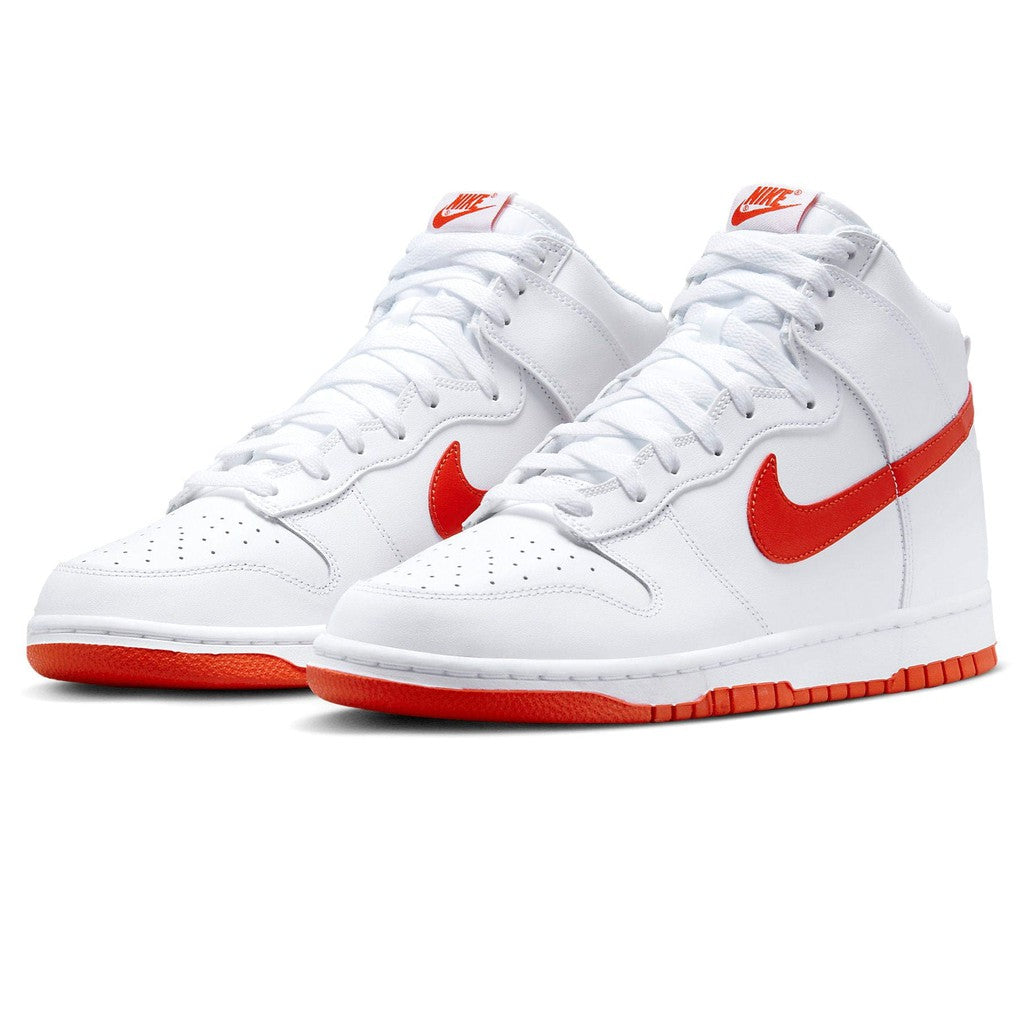 Nike Dunk High 'White Picante Red'- Streetwear Fashion - thesclo.com