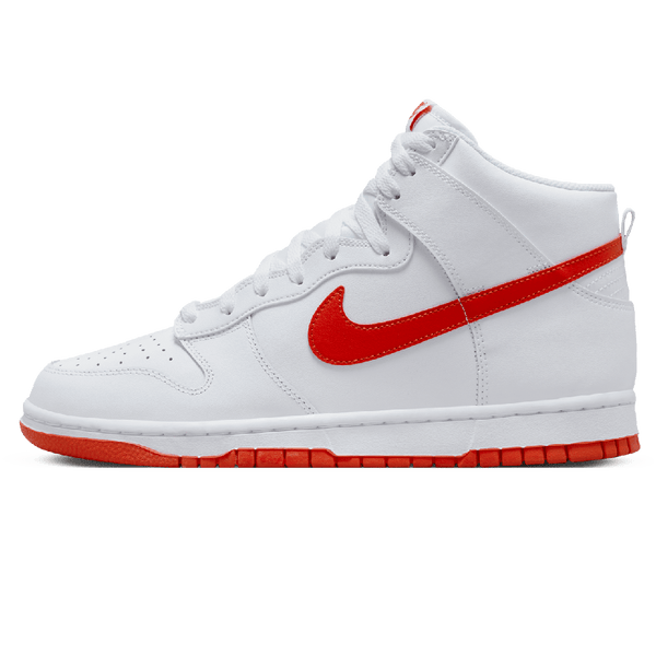 Nike Dunk High 'White Picante Red'- Streetwear Fashion - thesclo.com