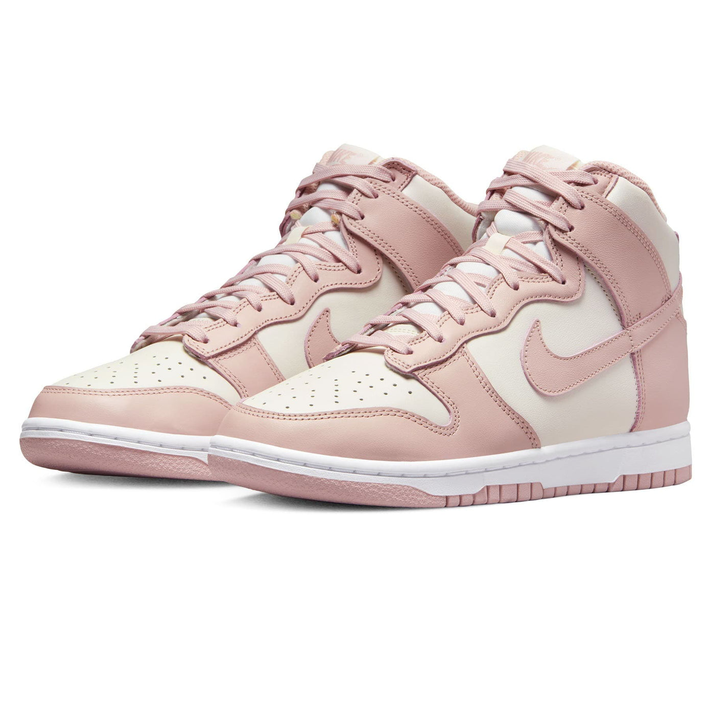 Nike Dunk High Wmns 'Pink Oxford'- Streetwear Fashion - thesclo.com