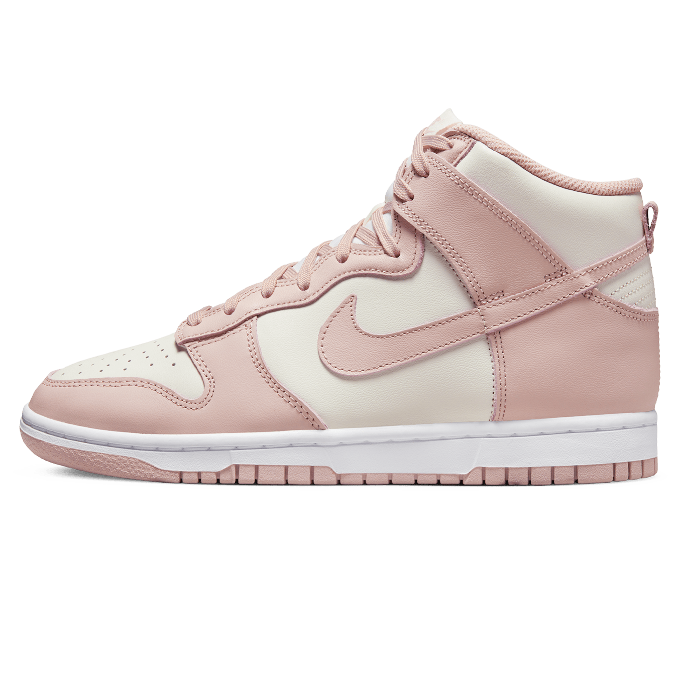 Nike Dunk High Wmns 'Pink Oxford'- Streetwear Fashion - thesclo.com