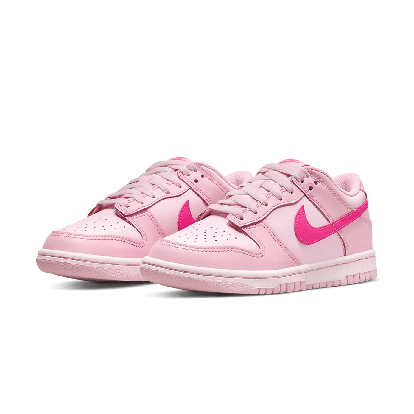 Nike Dunk Low GS 'Triple Pink'- Streetwear Fashion - thesclo.com