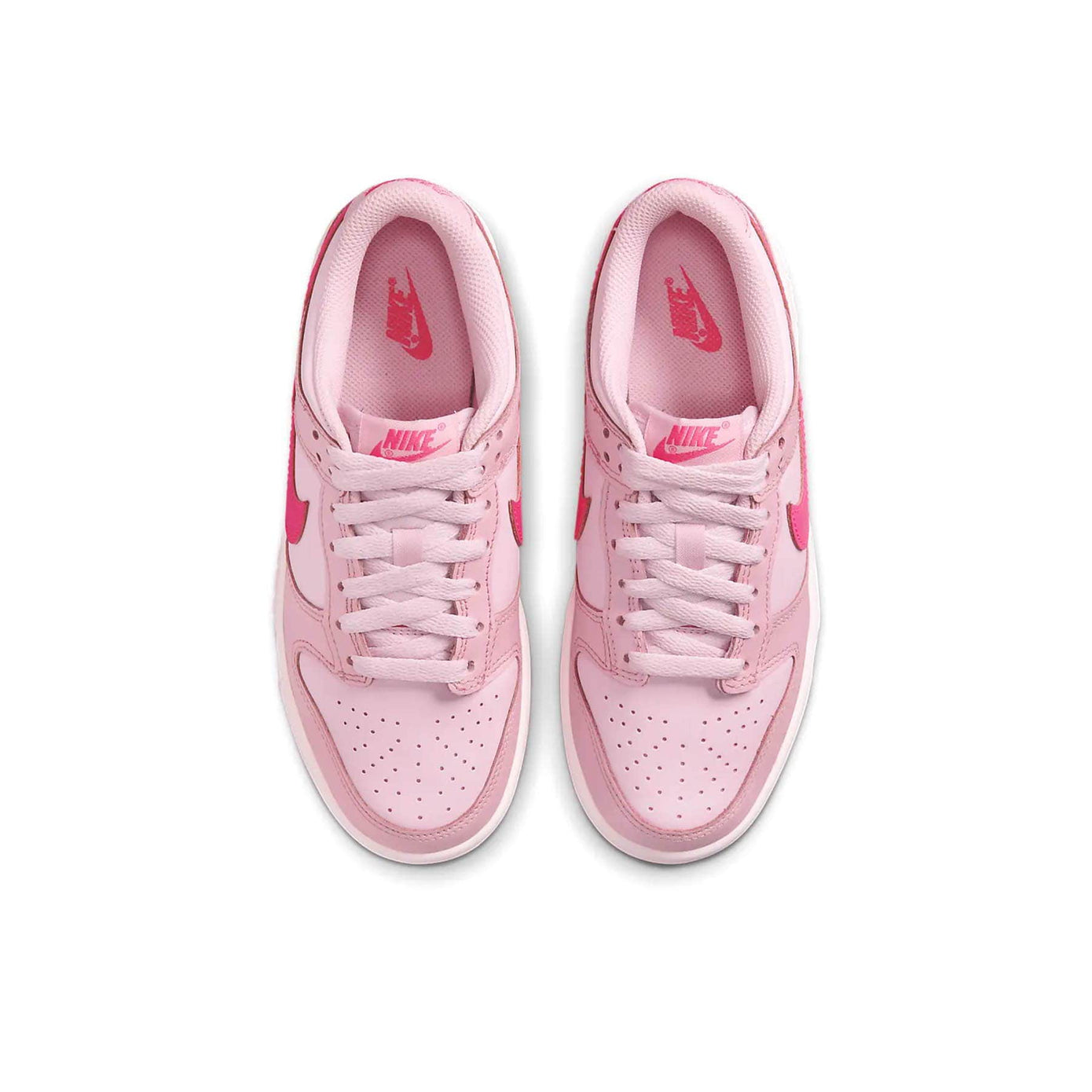 Nike Dunk Low GS 'Triple Pink'- Streetwear Fashion - thesclo.com