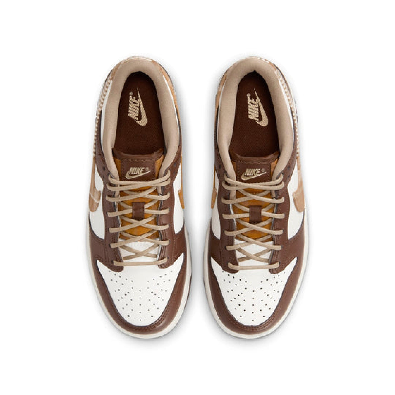 Nike Dunk Low 'Plaid Brown' - Streetwear Fashion - thesclo.com