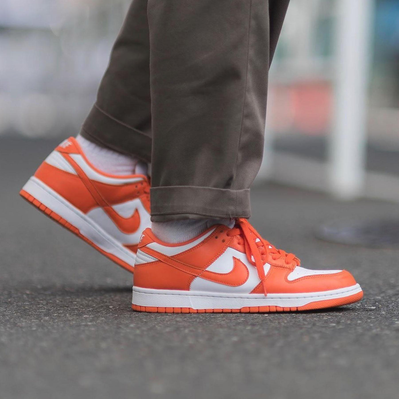 Nike Dunk Low Retro SP 'Syracuse'- Streetwear Fashion - thesclo.com