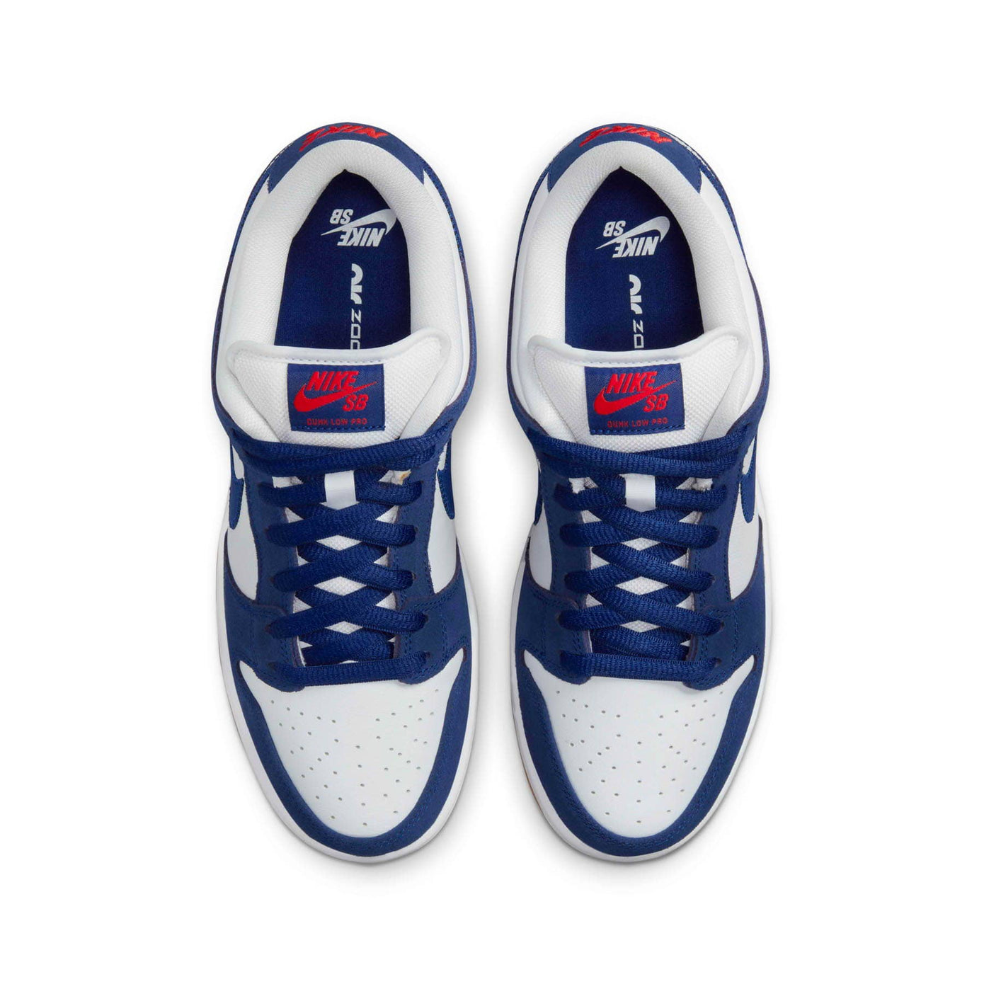 Nike Dunk Low SB 'Los Angeles Dodgers'- Streetwear Fashion - thesclo.com