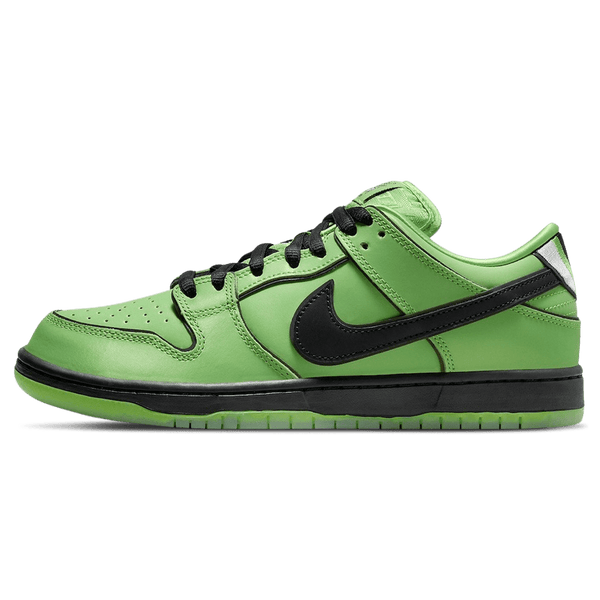 Nike Dunk SB Low x The Powerpuff Girls 'Buttercup' - Streetwear Fashion - thesclo.com