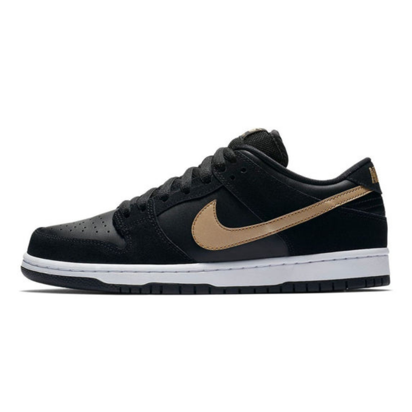 Nike SB Dunk Low Pro 'Metallic Gold' - Streetwear Fashion - thesclo.com