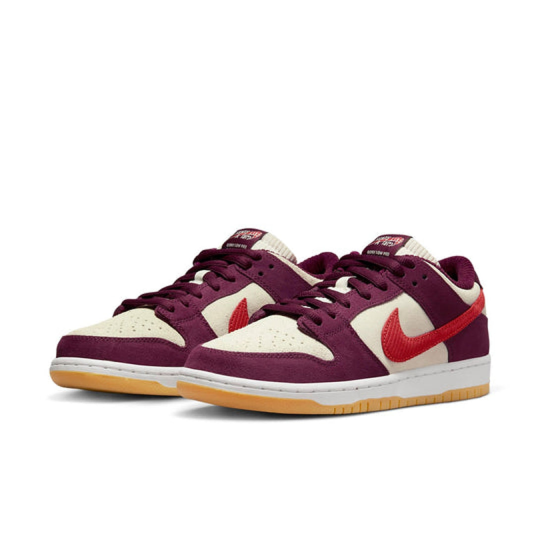 Nike SB Dunk Low 'Summit White Barely Rose University Red' - Streetwear Fashion - thesclo.com