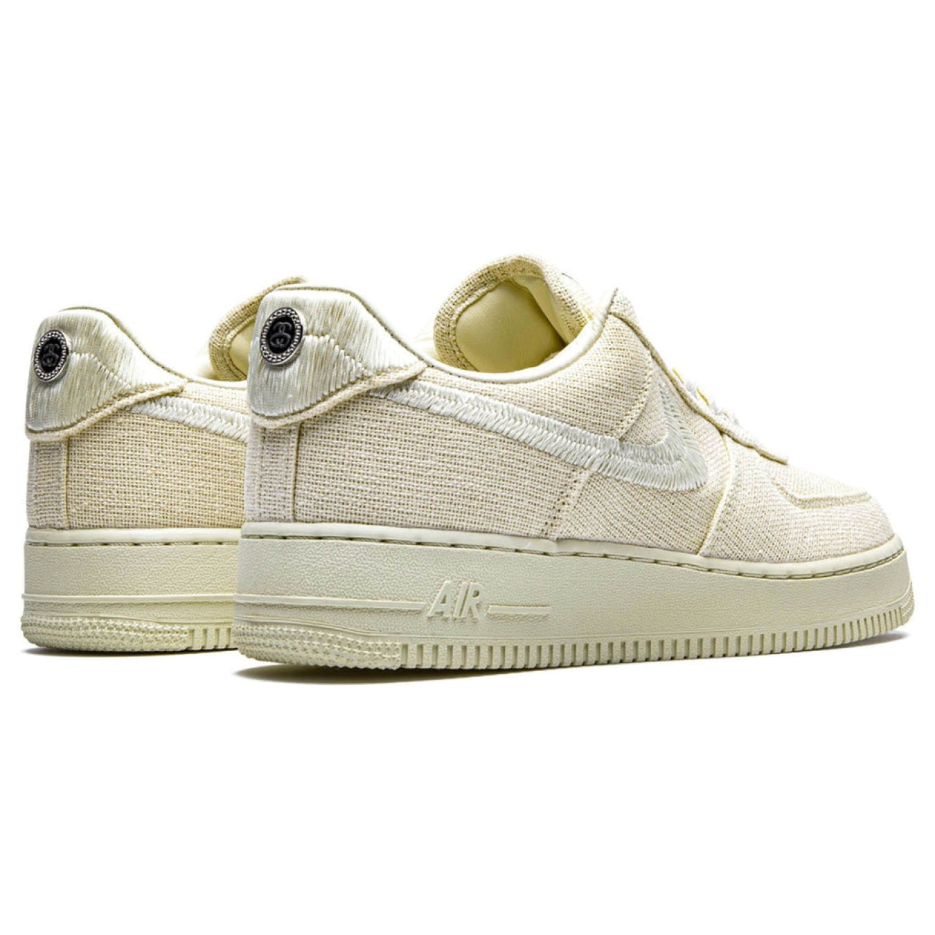 Nike Stussy x Air Force 1 Low 'Fossil' - Streetwear Fashion - thesclo.com