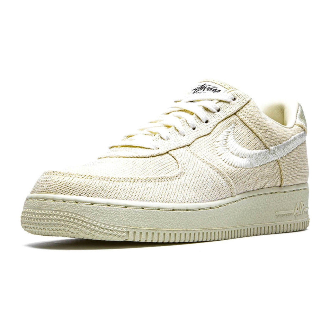 Nike Stussy x Air Force 1 Low 'Fossil' - Streetwear Fashion - thesclo.com