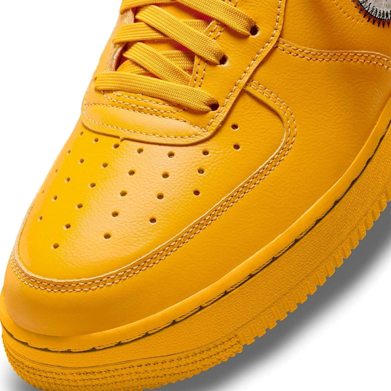 Off-White x Nike Air Force 1 Low ‘Lemonade’ - Streetwear Fashion - thesclo.com