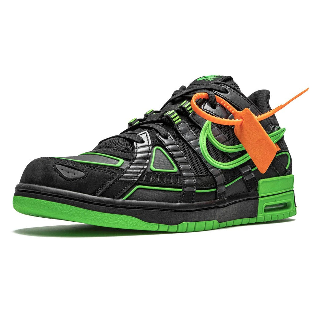 Off-White x Nike Air Rubber Dunk 'Green Strike'- Streetwear Fashion - thesclo.com