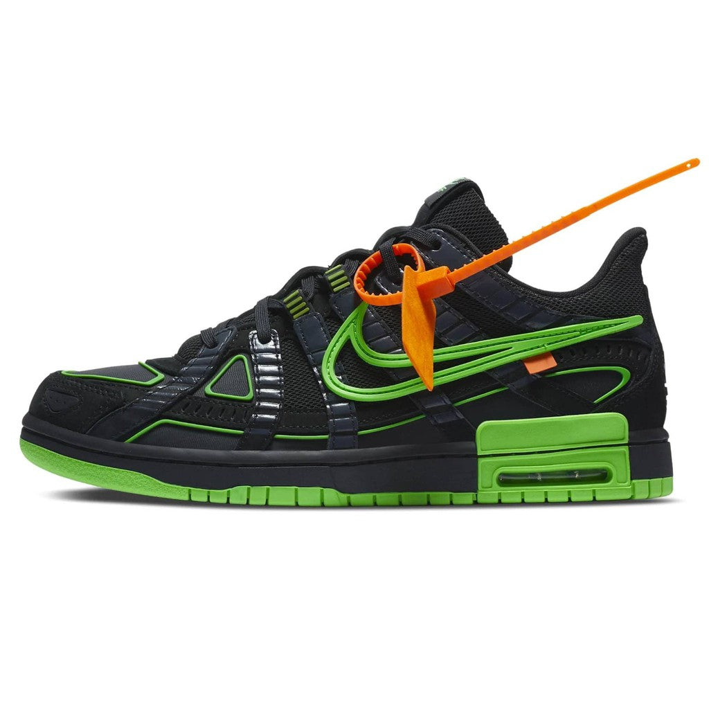 Off-White x Nike Air Rubber Dunk 'Green Strike'- Streetwear Fashion - thesclo.com