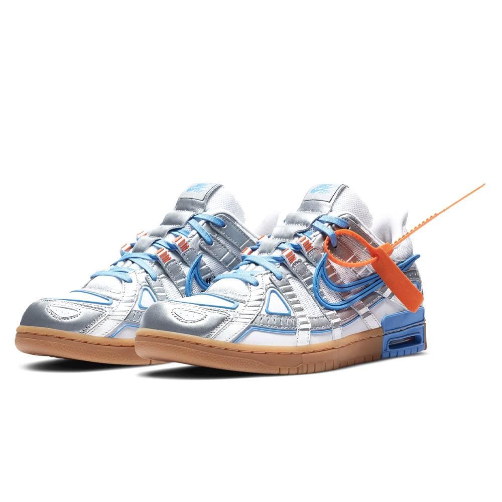 Off-White x Nike Air Rubber Dunk 'University Blue'- Streetwear Fashion - thesclo.com