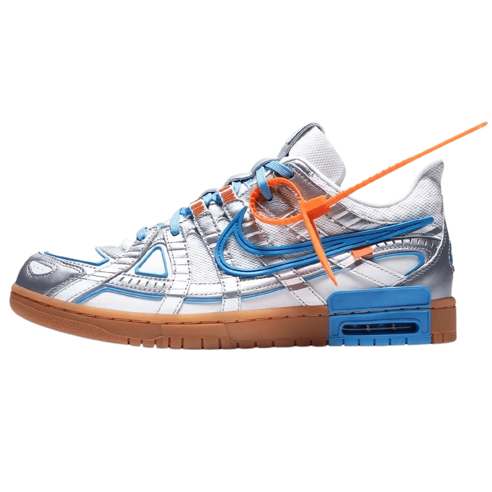 Off-White x Nike Air Rubber Dunk 'University Blue'- Streetwear Fashion - thesclo.com