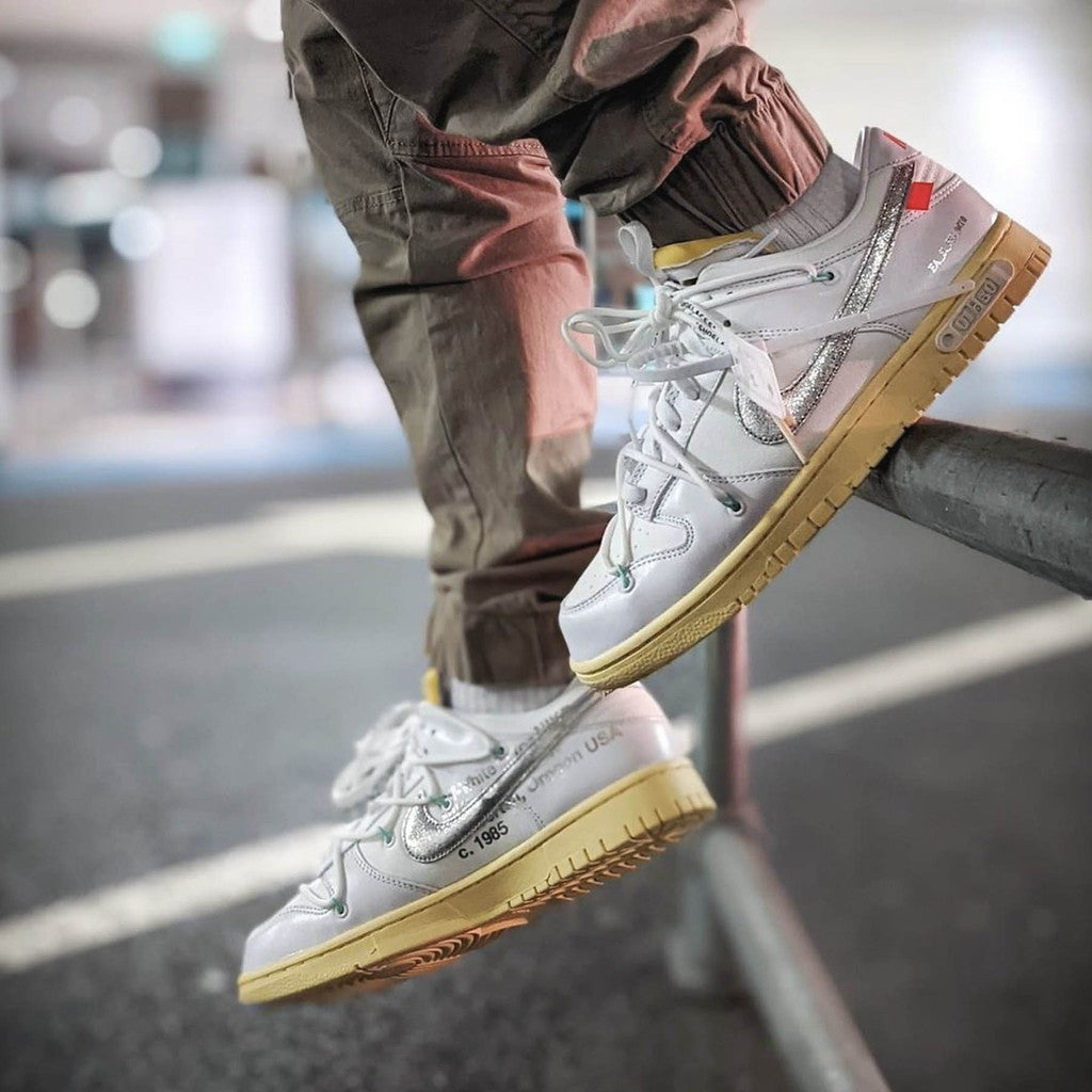 Off-White x Nike Dunk Low 'Dear Summer - 01 of 50'- Streetwear Fashion - thesclo.com