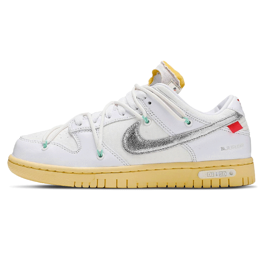 Off-White x Nike Dunk Low 'Dear Summer - 01 of 50'- Streetwear Fashion - thesclo.com